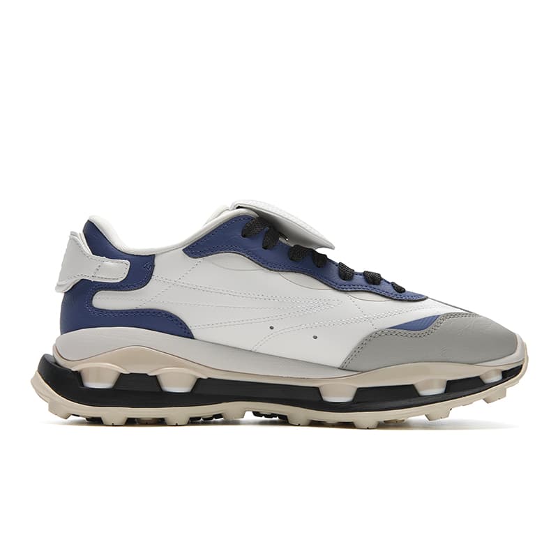 Кроссовки FILA KM2 Low Топ Повседневная обувь Мужская Белый Синий - изображение 2