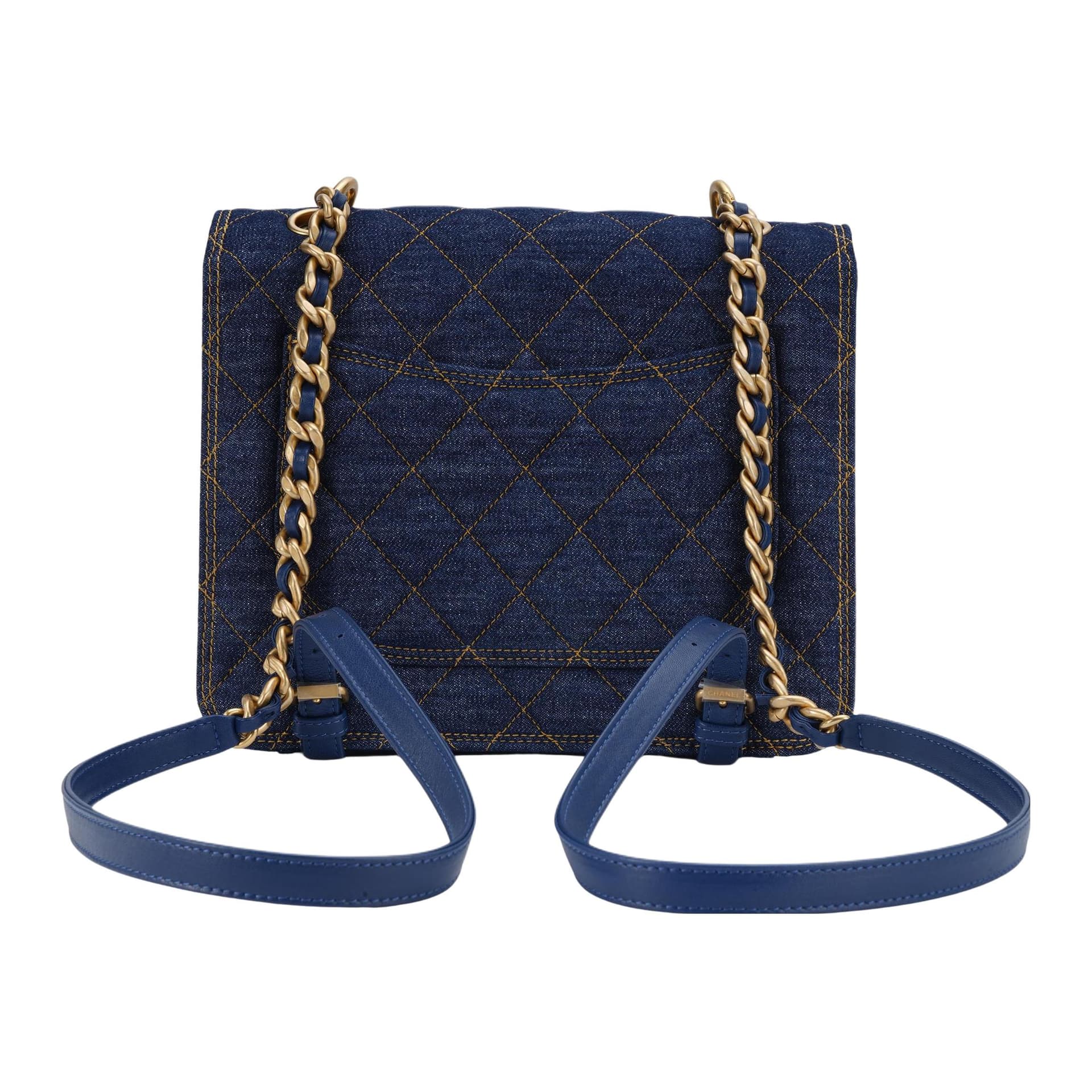 Рюкзак CHANEL 23S Denim Backpack - изображение 3