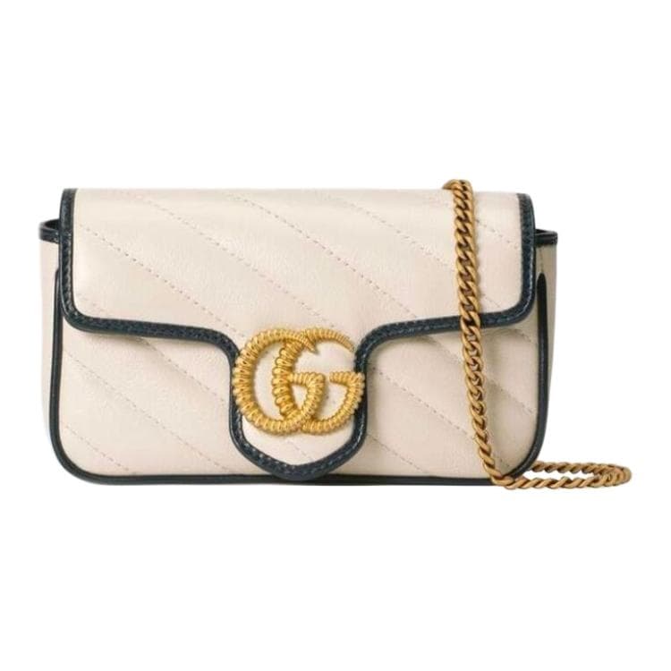 Сумка через плечо Gucci GG Marmont Super Mini - изображение 1
