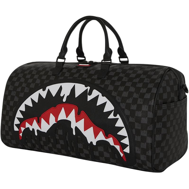SPRAYGROUND ПВХ дорожная сумка унисекс черная - изображение 3