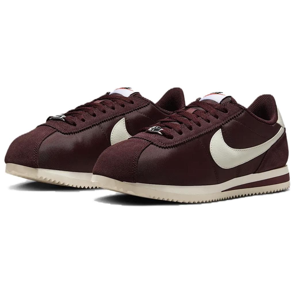 Кроссовки Nike Cortez Textile кожа повседневная обувь женская красная - изображение 2