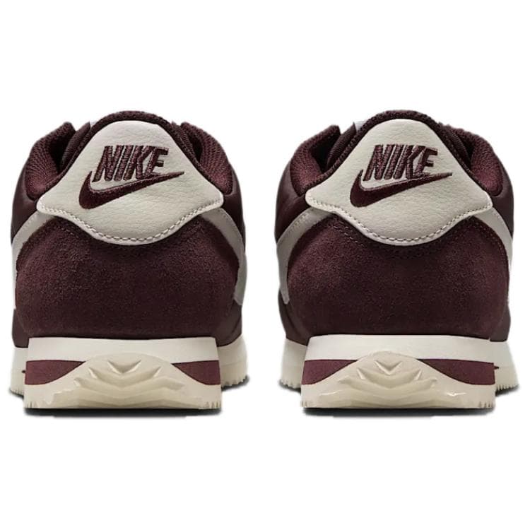 Кроссовки Nike Cortez Textile кожа повседневная обувь женская красная - изображение 4