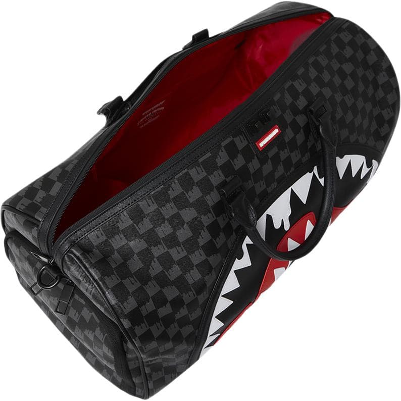 SPRAYGROUND ПВХ дорожная сумка унисекс черная - изображение 5