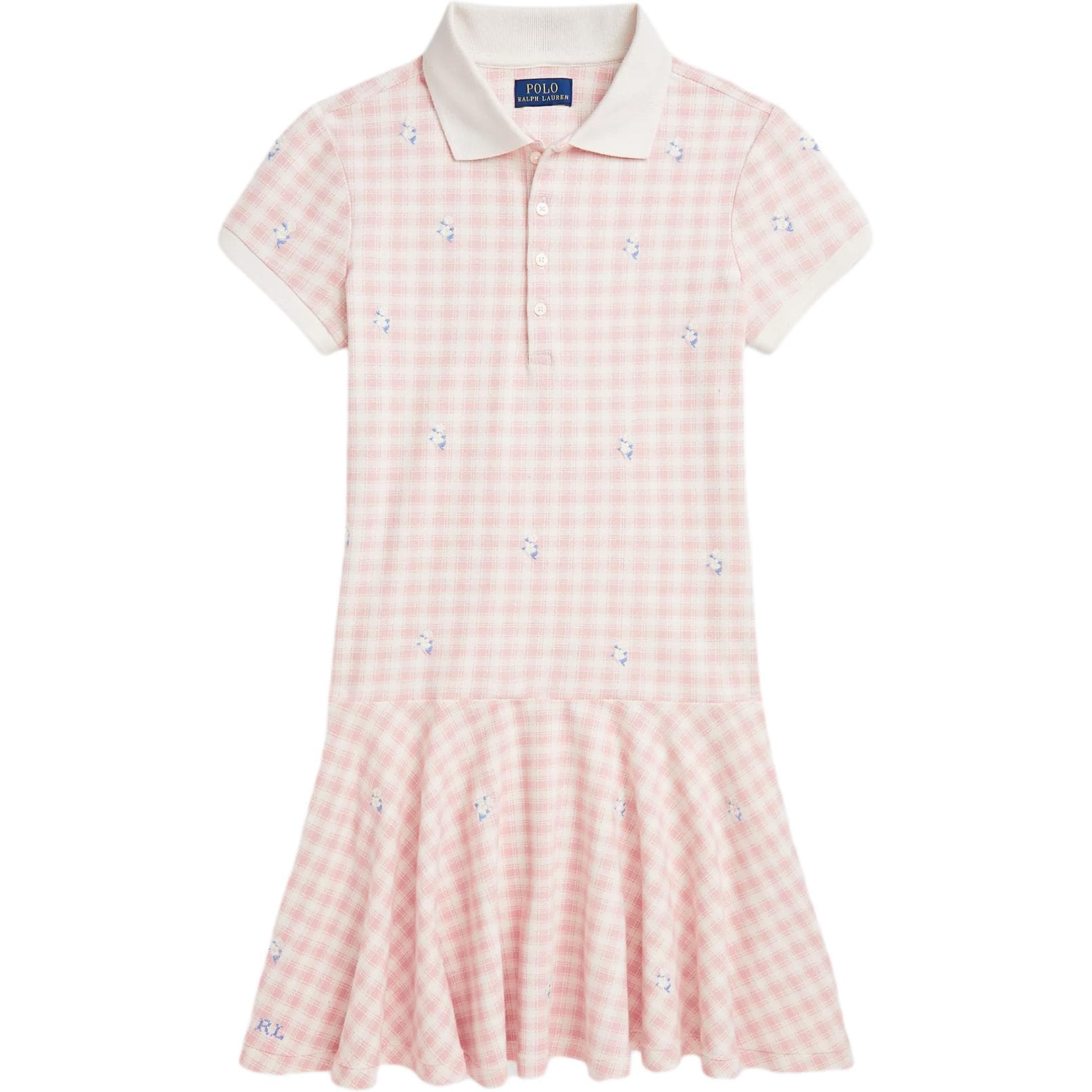 Polo Ralph Lauren Adirondack Розовые Платья для Девочек - изображение 1