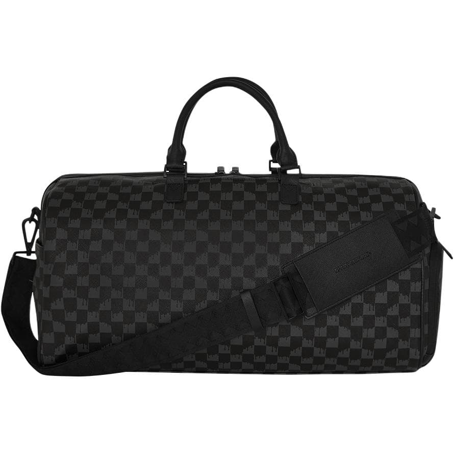 SPRAYGROUND ПВХ дорожная сумка унисекс черная - изображение 4