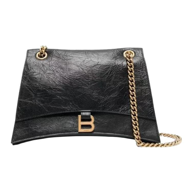 Сумка через плечо Balenciaga Crush Black Gold - изображение 1