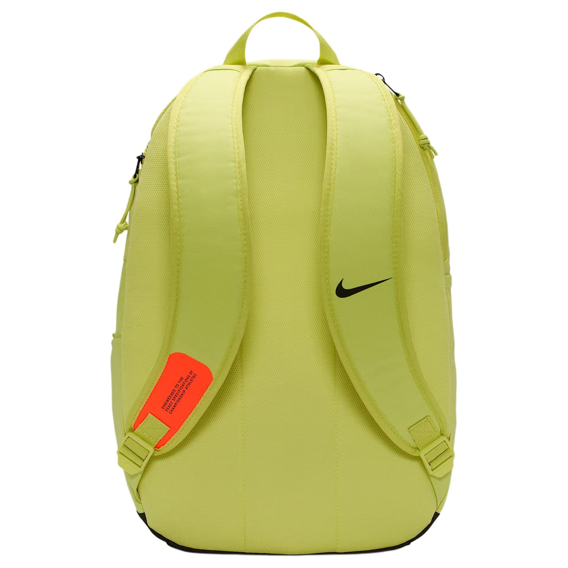 Рюкзак Nike ACADEMY Ткань Рюкзак Стандартный (Standard) Унисекс Яркий Лайм Оранжевый Красный Черный - изображение 3
