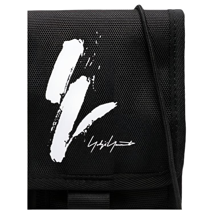 Сумка Yohji Yamamoto Полиэстеровый клатч из полиэстерового волокна стандартный (стандартный) мужской черный - изображение 4