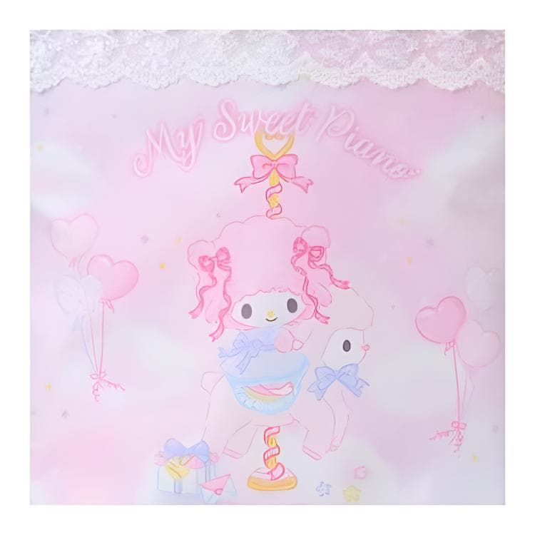 Сумка Sanrio Полиэстеровая ткань Сумка Женская Розовая - изображение 4