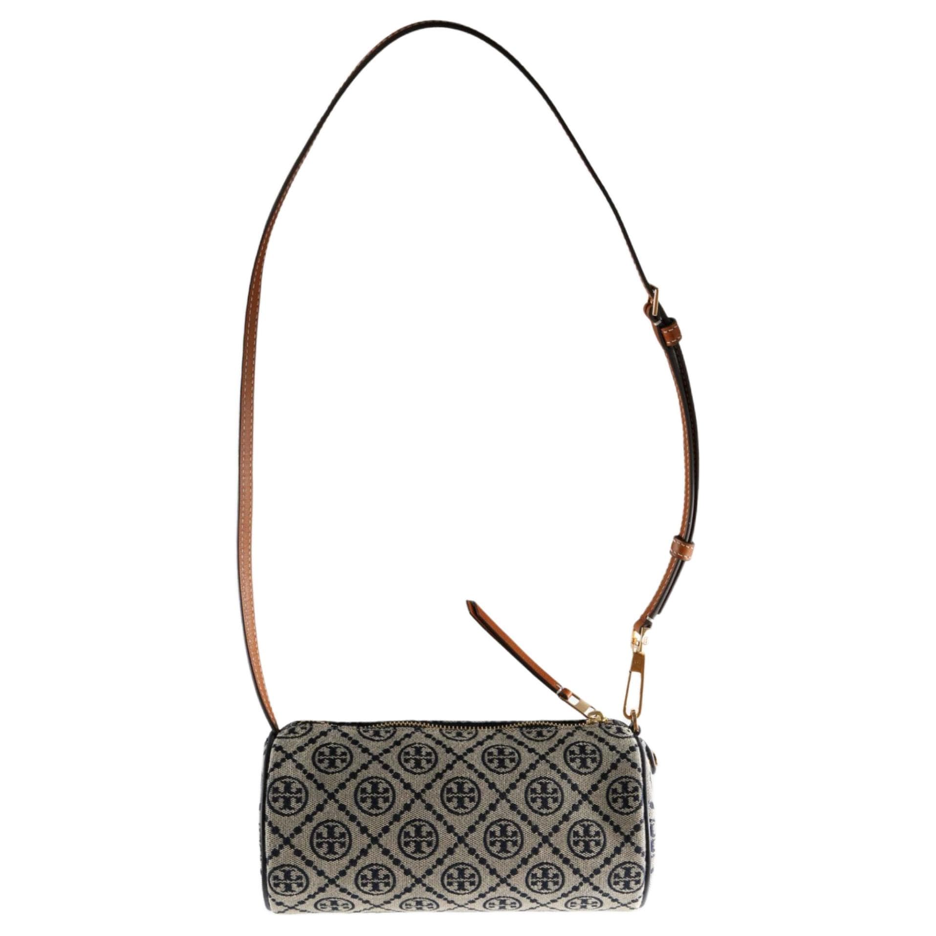 Сумка через плечо Tory Burch T Monogram Ткань Сумка через плечо Женская Морской Синий - изображение 3
