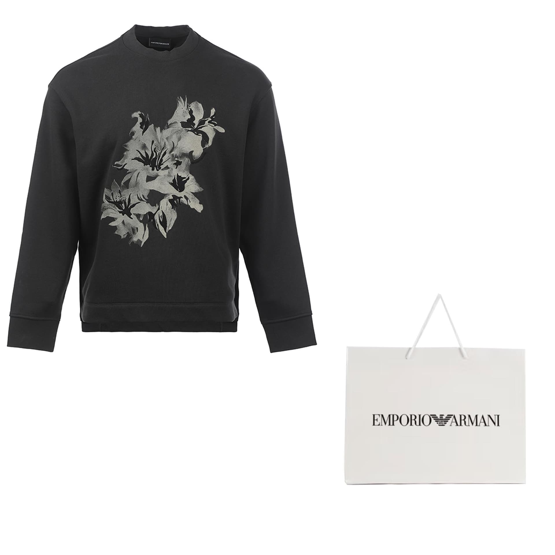 Худи EMPORIO ARMANI SS25 Толстовка Мужское Темно-Кофейное - изображение 6