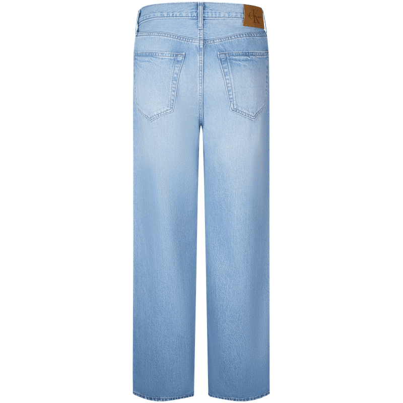 Штаны Calvin Klein Джинсы Мужские Джинсовые Светло-Синие - изображение 2
