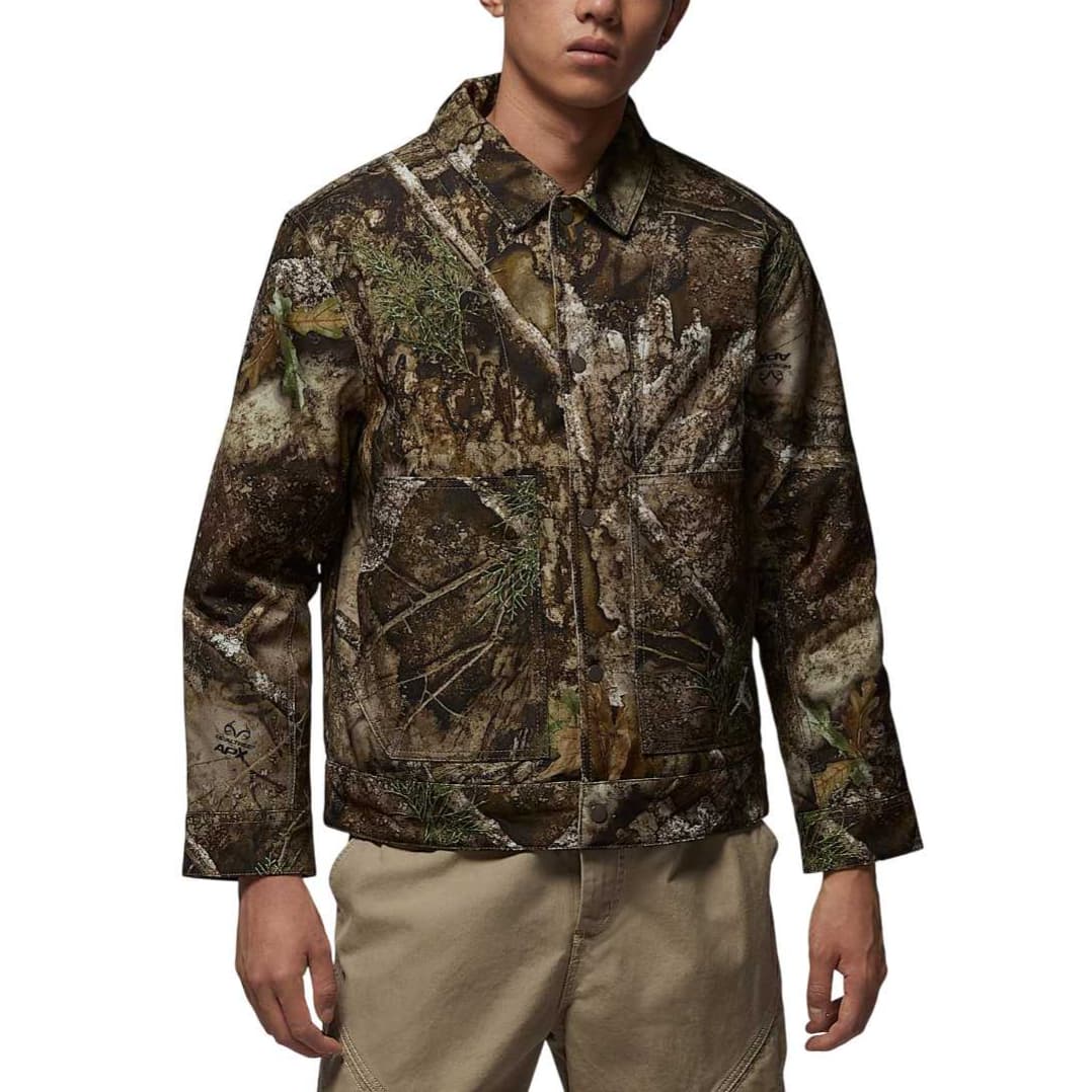 Зимняя куртка пуховик Jordan X REALTREE FLIGHT CHICAGO Мужская хлопковая куртка - изображение 3