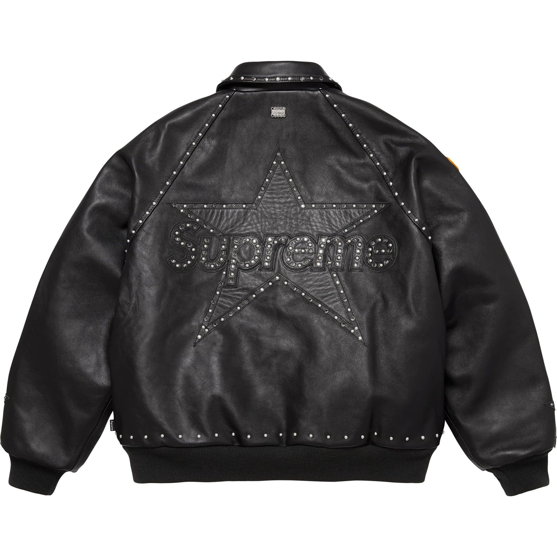 Куртка SUPREME X VANSON LEATHERS X B.b. Simon FW25 WEEK15 Куртка Унисекс - изображение 1