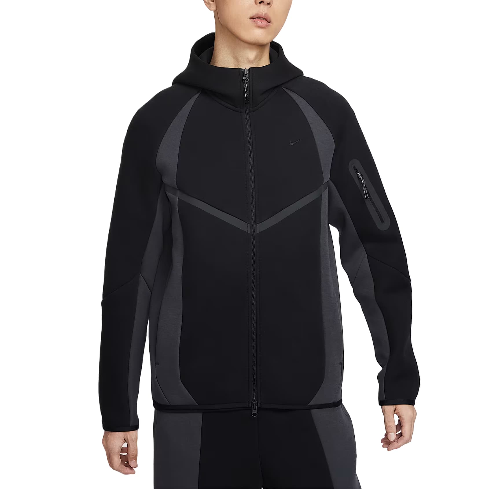 Куртка nike WINDRUNNER Черные Мужские Куртки - изображение 3