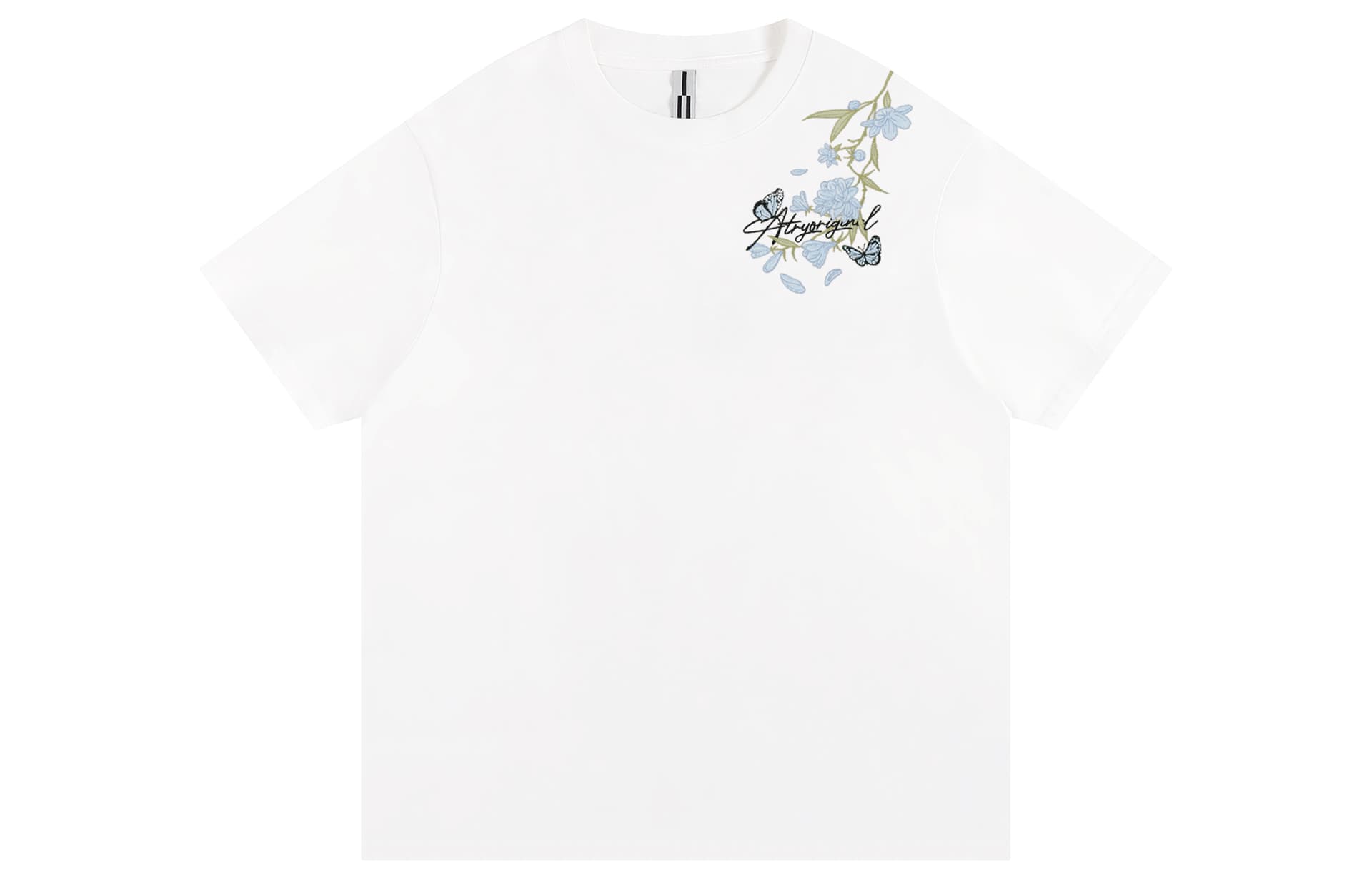 Футболка Atry Flower body LOGO series T-рубашка Унисекс - изображение 2