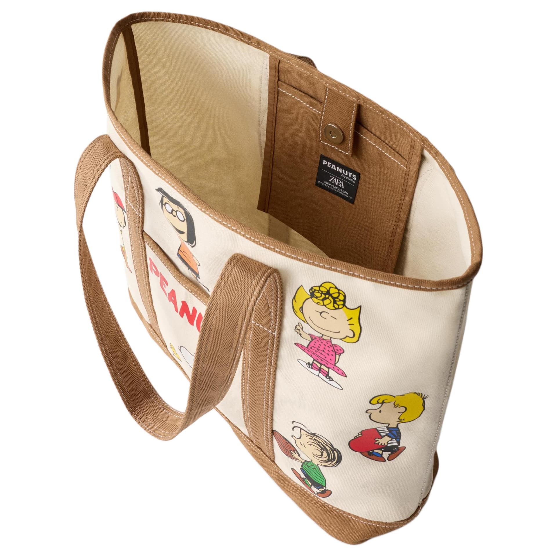 Мини-сумка ZARA x SNOOPY Tote - изображение 5