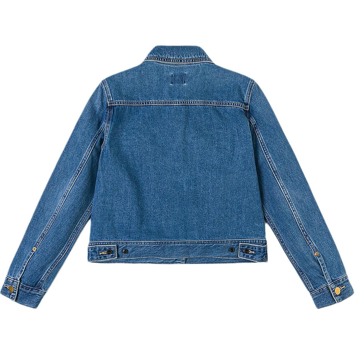 Lee Medium Blue Женские Джинсовые Куртки - изображение 2