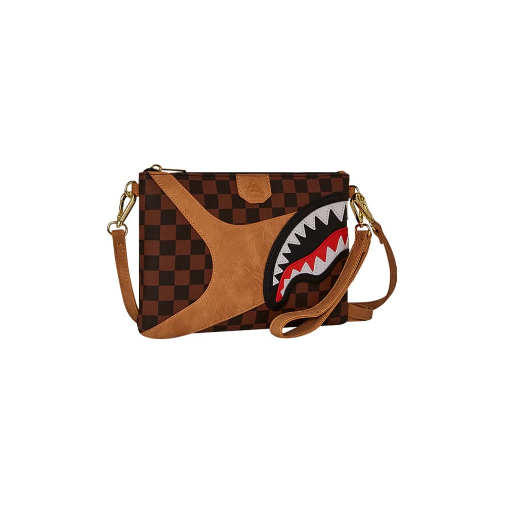 Сумка SPRAYGROUND PVC Клатч Унисекс Коричневый - изображение 2