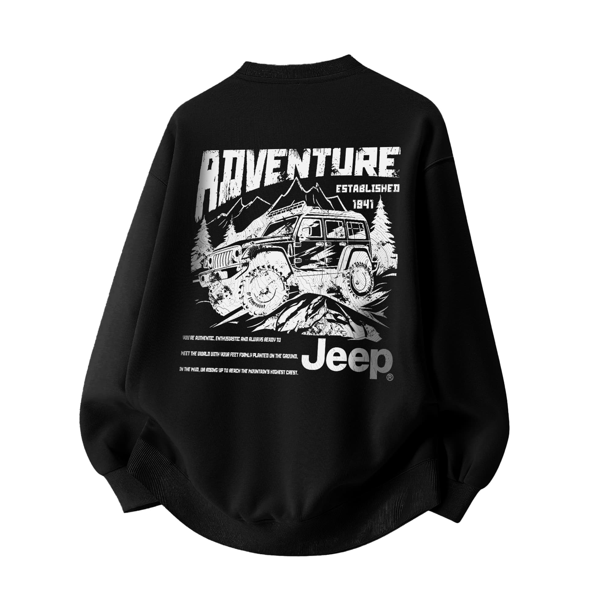 Худи Jeep lifestyle logoT - изображение 1