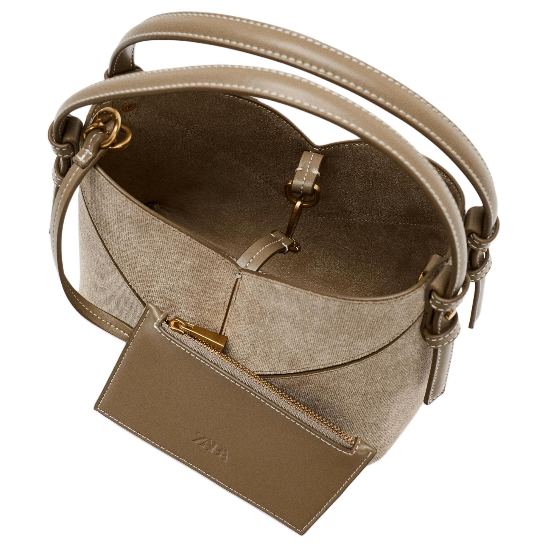 Сумка ZARA Tote - изображение 5