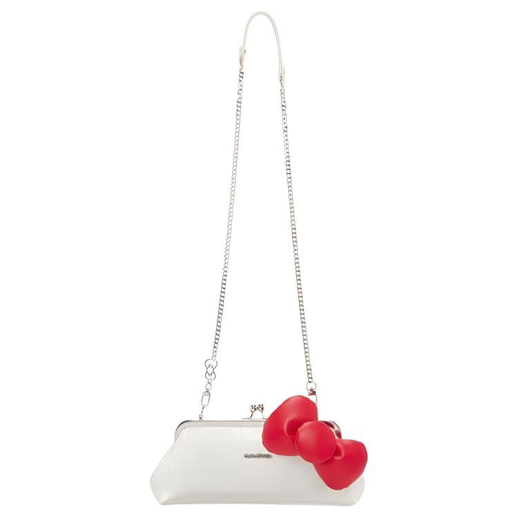 Мини-сумка Sanrio PU (полиуретан) Crossbody Bag Стандартная Женская Экрю - изображение 1