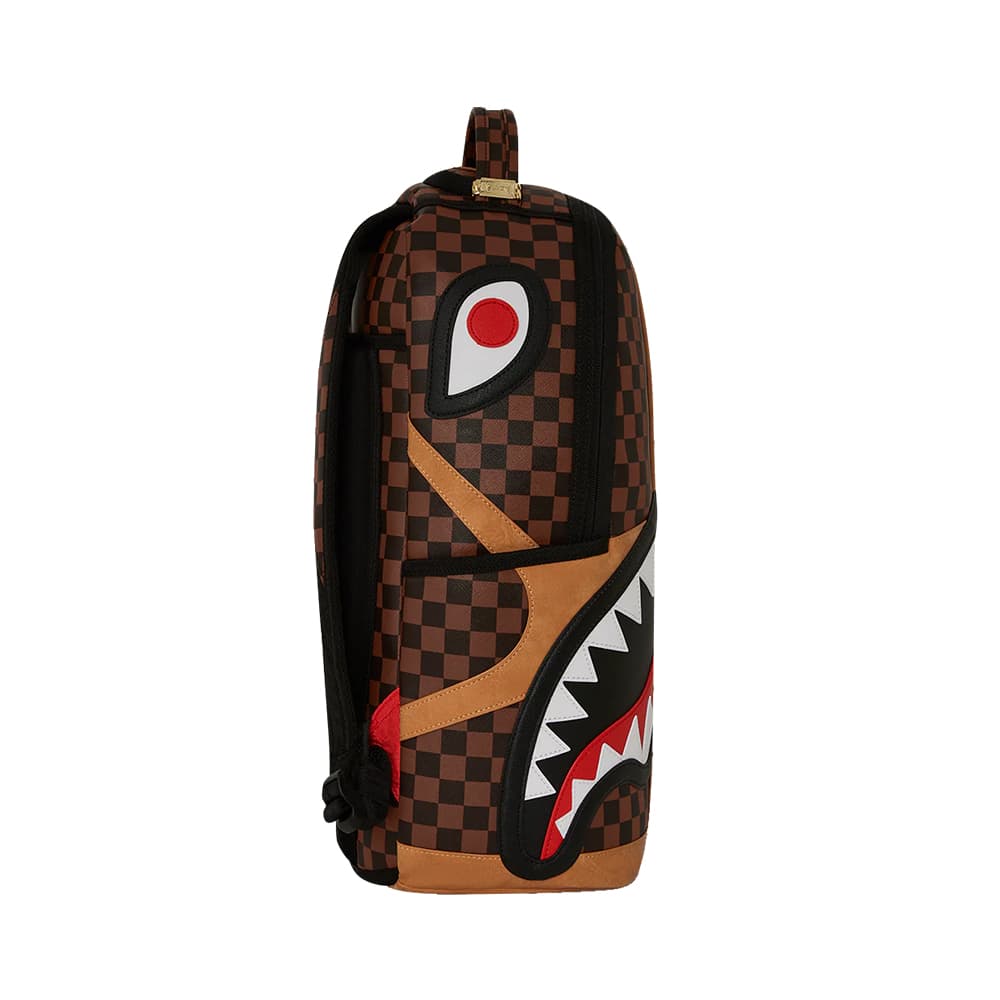 Рюкзак SPRAYGROUND ПВХ Рюкзак Стандартный (Standard) Унисекс Коричневый - изображение 4