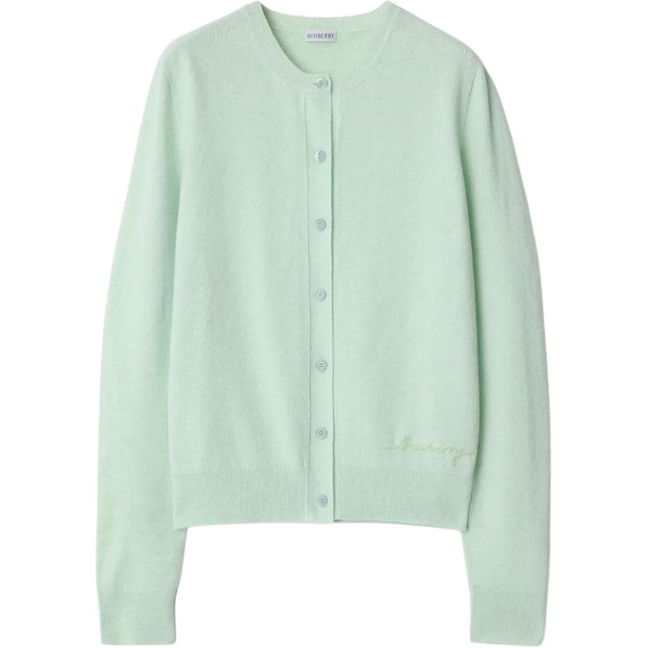 Кофта Burberry Трикотаж Женский Светло-Мятный - изображение 1