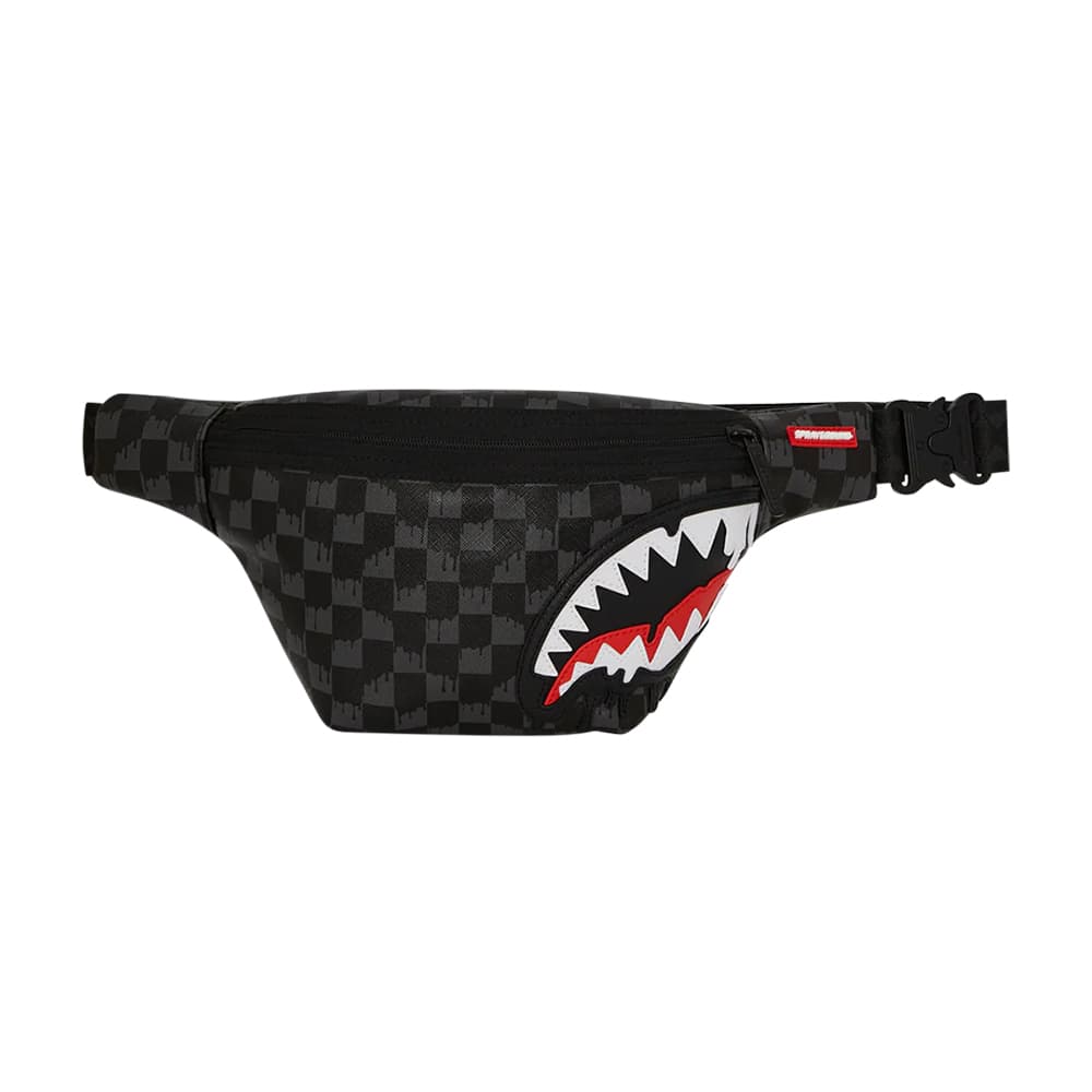 Нагрудная сумка SPRAYGROUND ПВХ Талия Сумка Грудь Сумка Стандартная (Стандартная) Мужская Черная - изображение 1