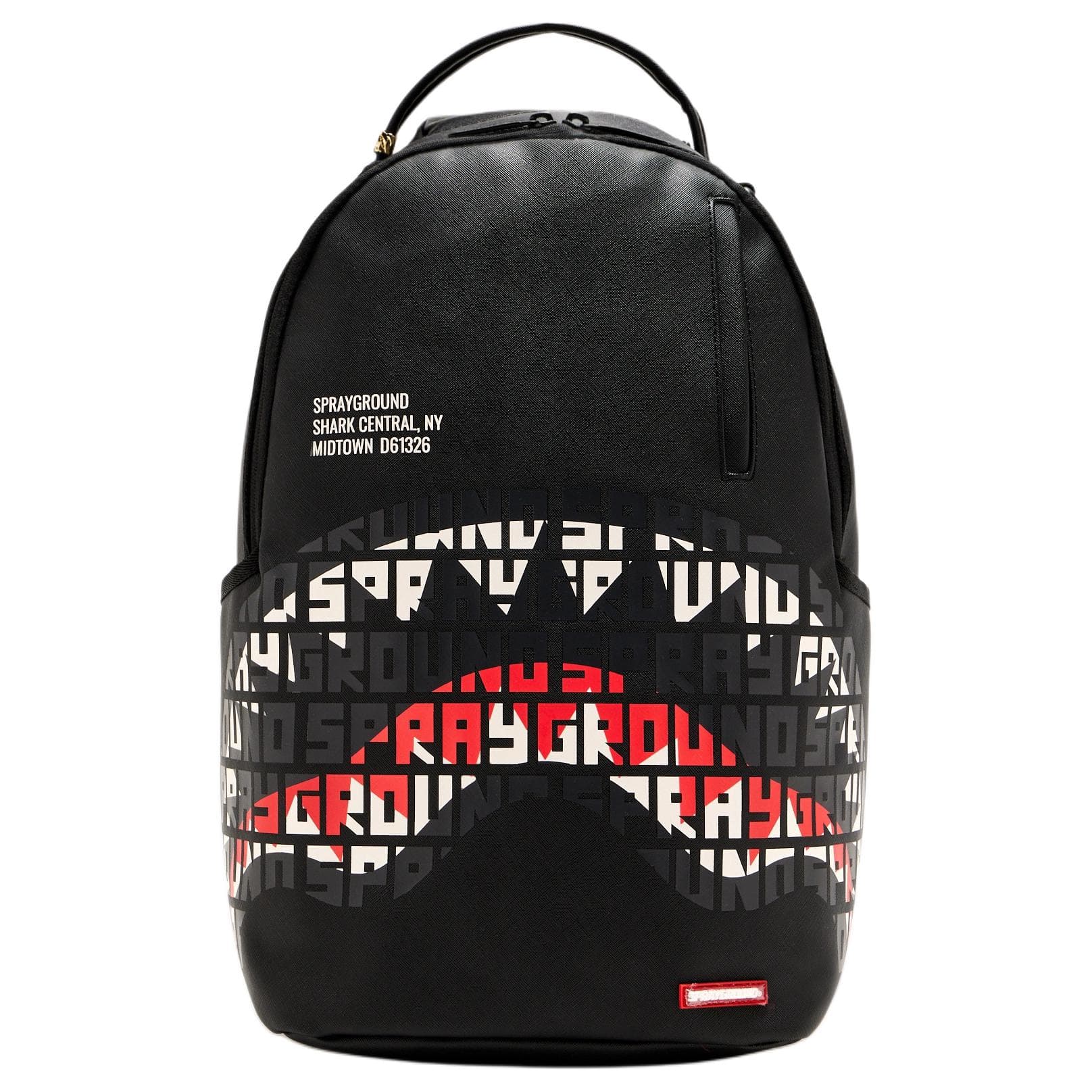 Рюкзак SPRAYGROUND ПВХ (поливинилхлорид) Рюкзак Унисекс Черный - изображение 1