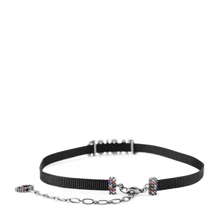 Ожерелье DIOR Сплав Циркон Ожерелье Унисекс Черный - изображение 3