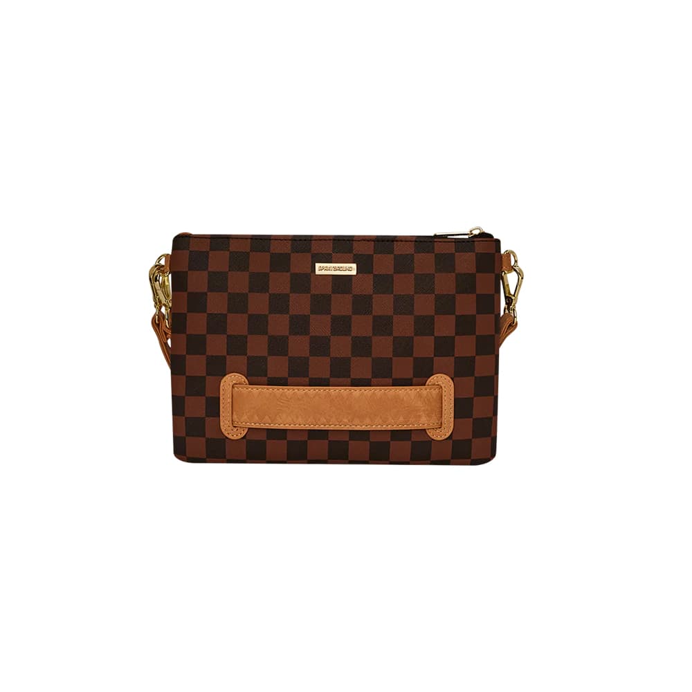 Сумка SPRAYGROUND PVC Клатч Унисекс Коричневый - изображение 3