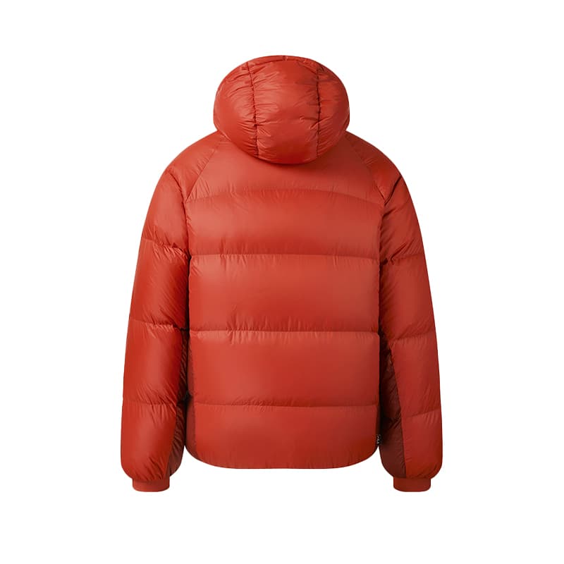 Зимняя куртка FILA ORIGINALE Мужской пуховик Algal Bloom красного цвета - изображение 2