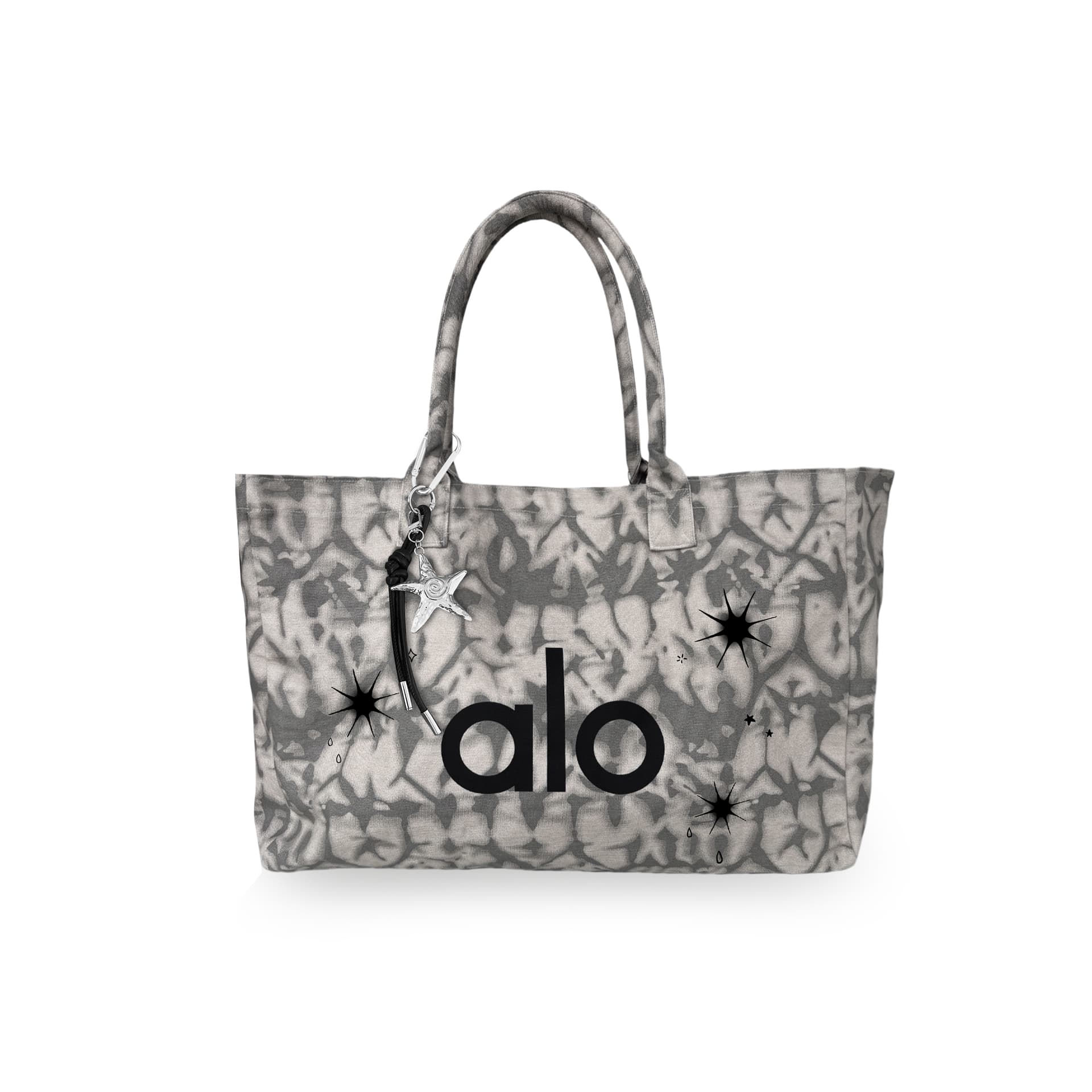 Мини-сумка alo yoga Qi Mu Tote Bag Large Gray - изображение 1