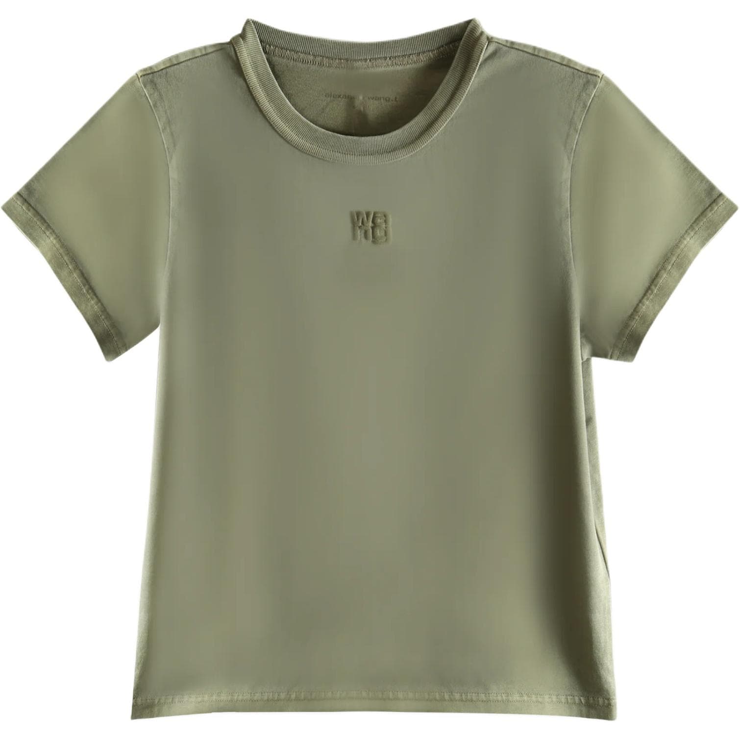 Футболка Alexander Wang Зеленые Женские T-рубашки - изображение 1