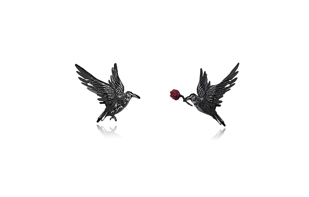 Серьги Серьги-гвоздики Ringlove из сплава унисекс - изображение 1