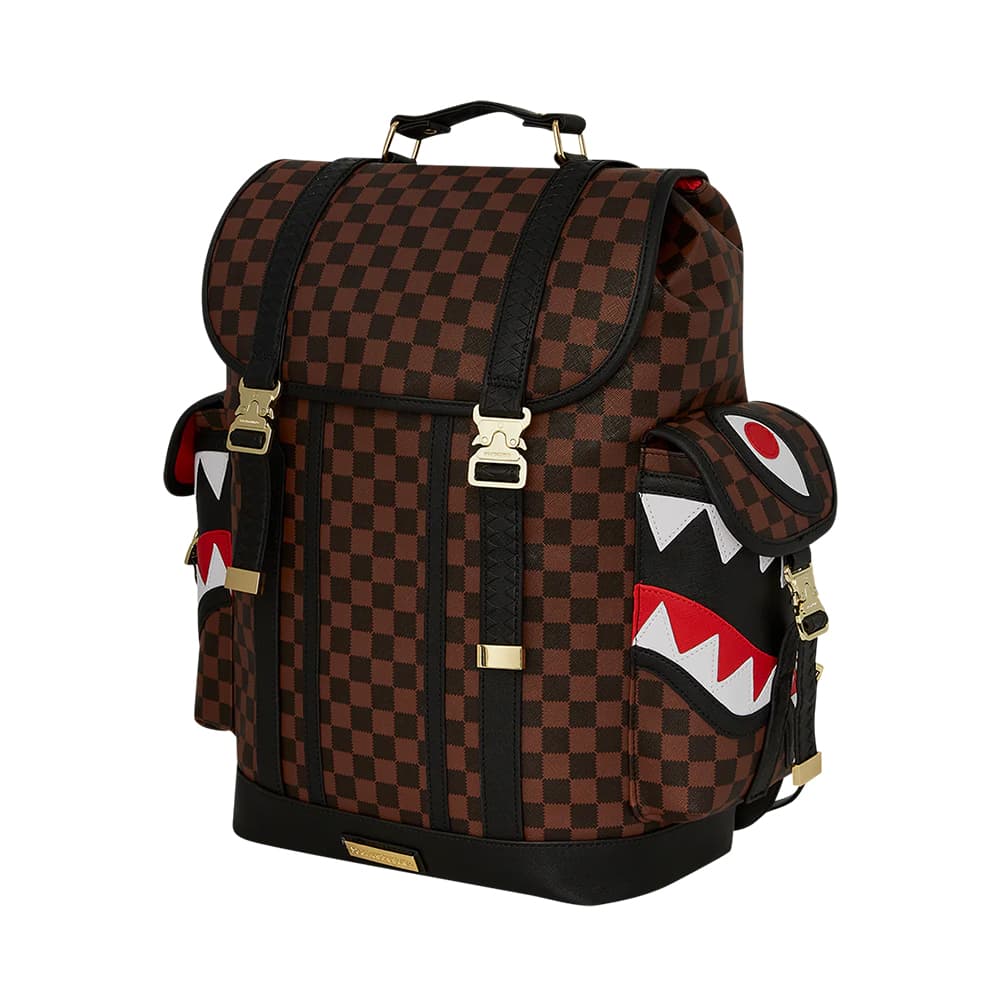 Рюкзак SPRAYGROUND ПВХ (поливинилхлорид) Рюкзак Мужской Коричневый - изображение 3