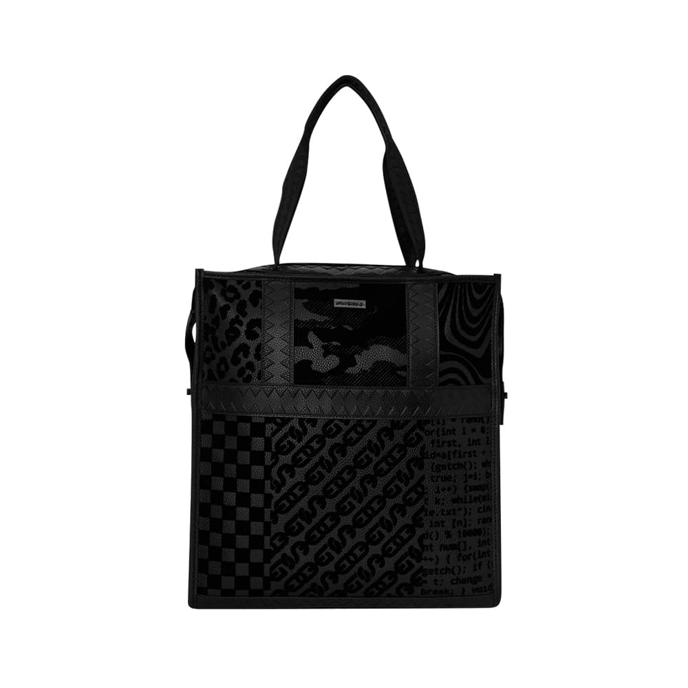 Сумка SPRAYGROUND PVC Сумка Стандартная (Standard) Унисекс Черная - изображение 1
