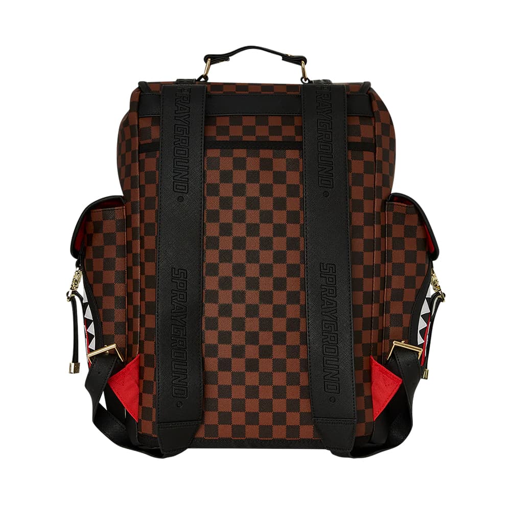 Рюкзак SPRAYGROUND ПВХ (поливинилхлорид) Рюкзак Мужской Коричневый - изображение 5