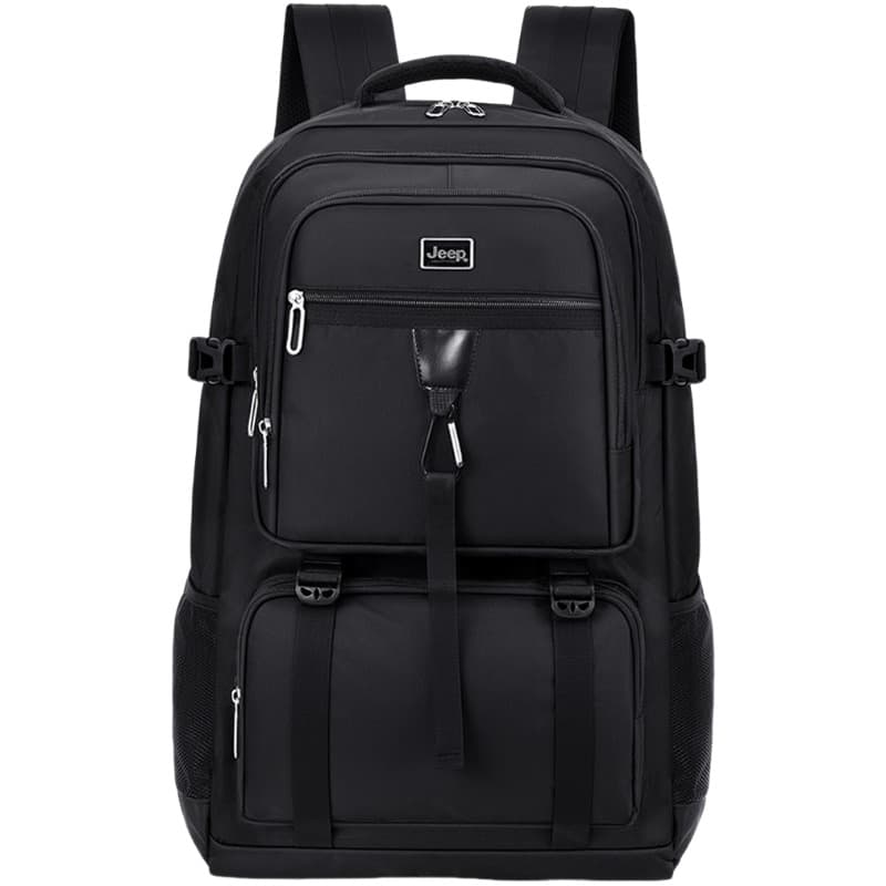 Рюкзак Jeep Oxford Bag Large Men's Black Джип Оксфорд Сумка Большая Мужская Черная - изображение 1