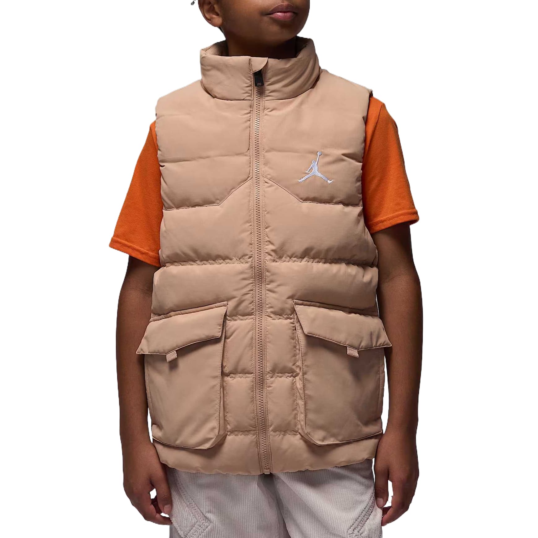 Джордан Taraxacum White Kids Down Vests - изображение 1
