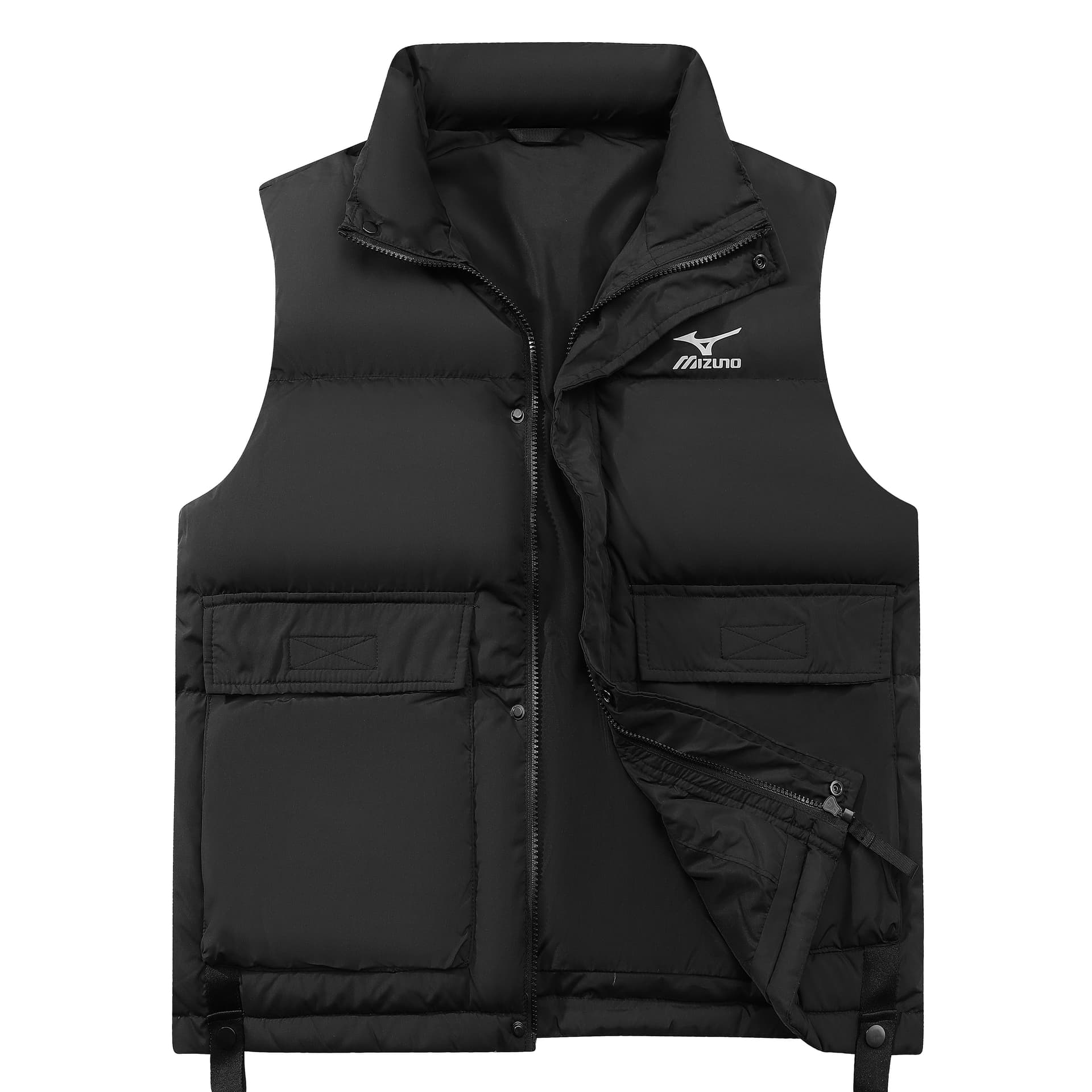 Куртка Mizuno Черный Унисекс Пуховые жилеты - изображение 1