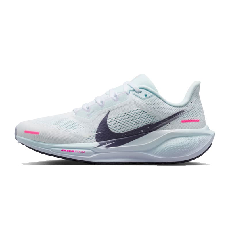 Кроссовки для бега Nike Pegasus 41 Ткань Повседневная Бег на длинные дистанции Спринт Беговые кроссовки Женские Белые - изображение 1