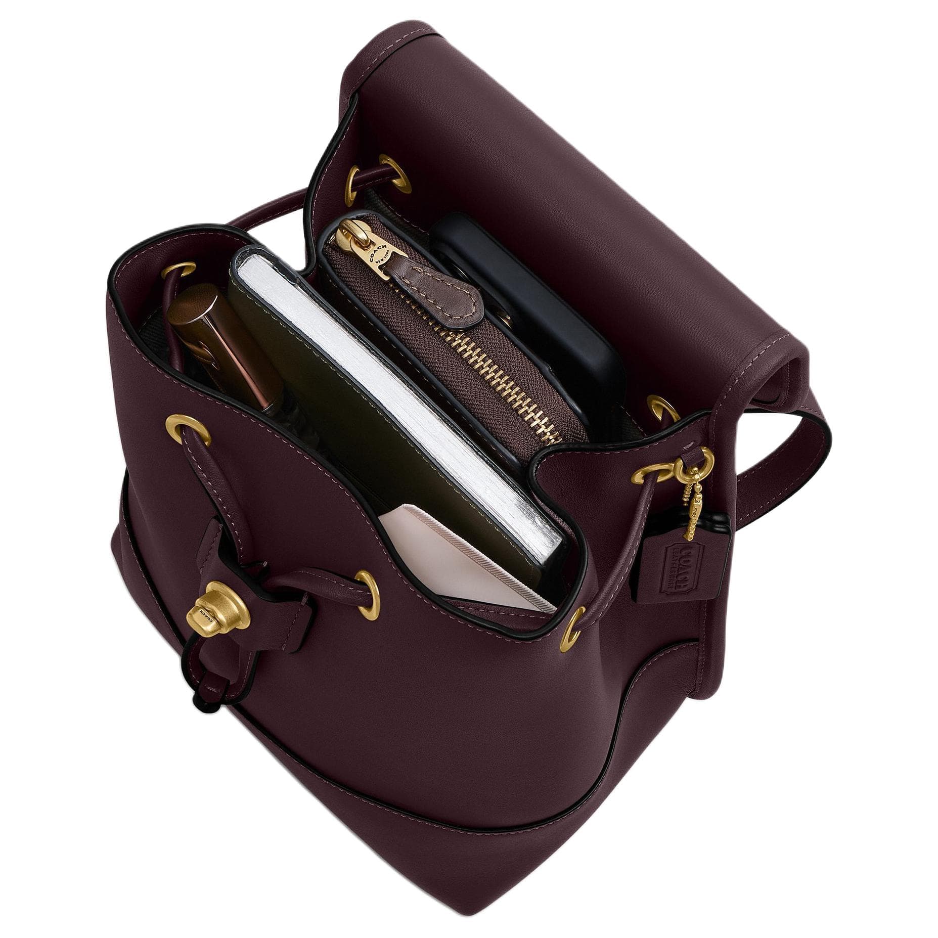 Рюкзак COACH Turnlock 19 - изображение 4