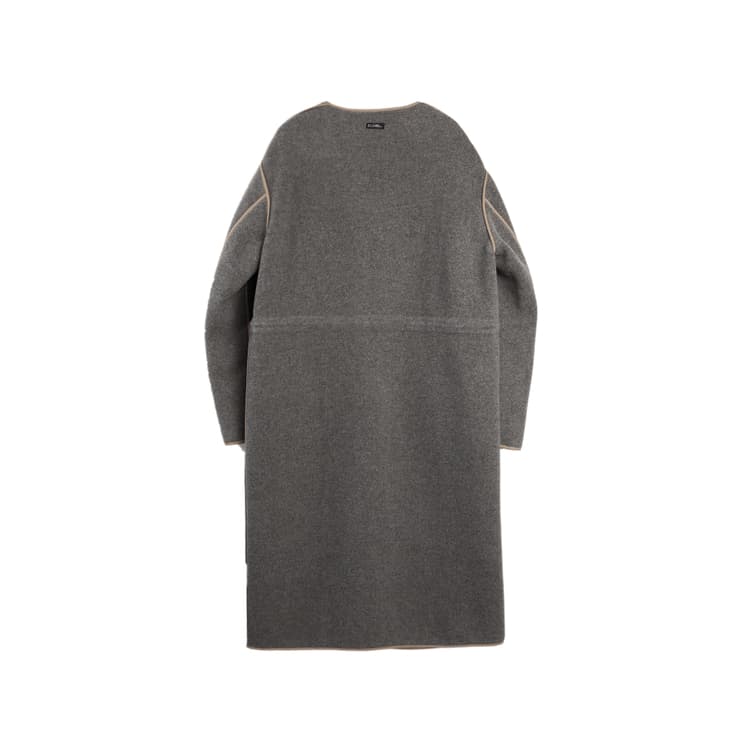 ELLE Темно-серый женский пальто - изображение 2