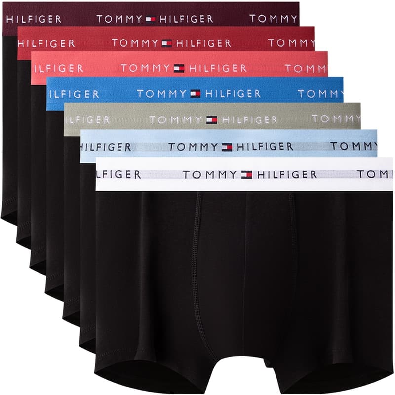 Трусы Tommy Hilfiger Мужское нижнее белье 4 штуки - изображение 5