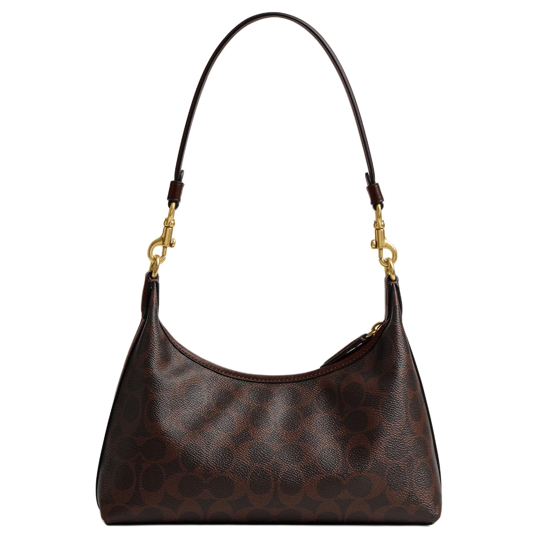 Мини-сумка COACH Juliet Искусственная кожа Сумка через плечо Средняя Женская Кленовый лист Коричневый - изображение 3