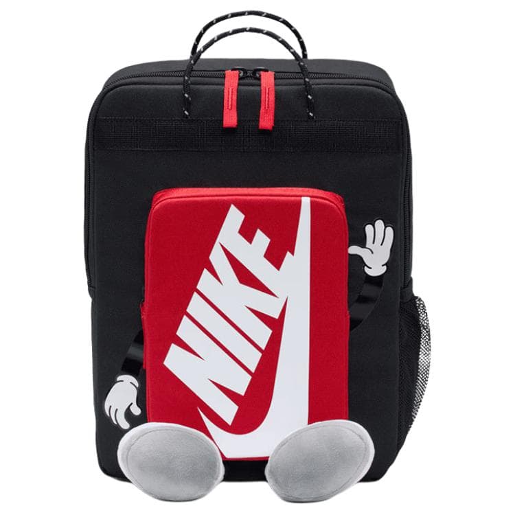 Рюкзак Nike Ткань Рюкзак Стандартный (Standard) Детский Черный Красный - изображение 1