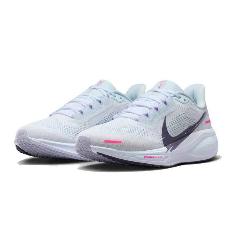 Кроссовки для бега Nike Pegasus 41 Ткань Повседневная Бег на длинные дистанции Спринт Беговые кроссовки Женские Белые - изображение 3