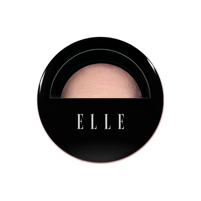 ELLE Marble Pattern Румяна BAKE Порошок Выравнивание тона кожи Легкий Деликатный режим И Эфирный Розовый 6G - изображение 1